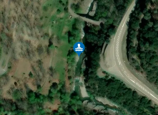 Satellite image of PONT DE SAINT HILAIRE