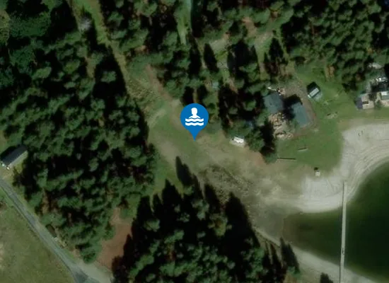 Satellite image of LAC DE MATEMALE (L'OURSON)