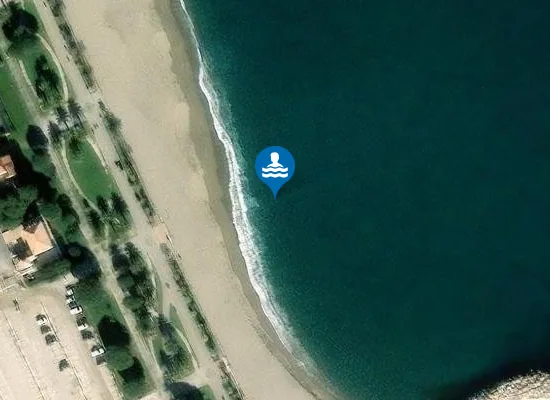Satellite image of PLAGE SUD ARGELES