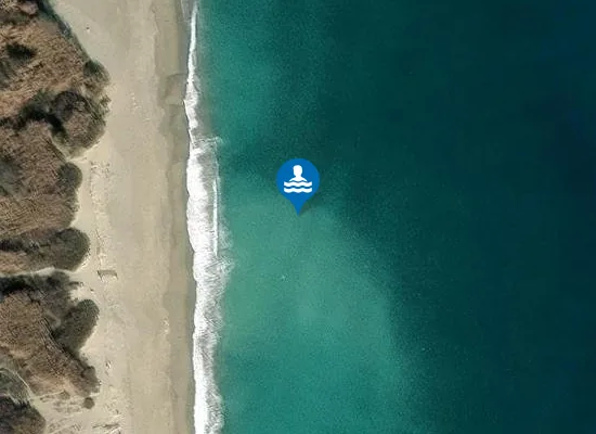 Satellite image of PLAGE DU MAS LARRIEU