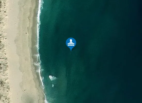 Satellite image of PLAGE LIDO SUD (CANET)