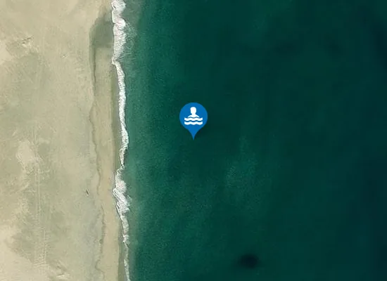 Satellite image of PLAGE DU MAR ESTANG