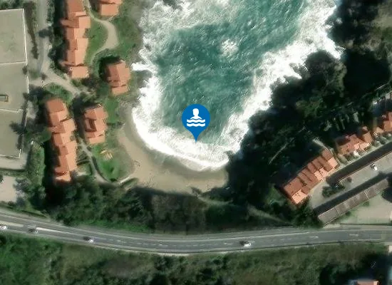 Satellite image of PLAGE DE L'OLI