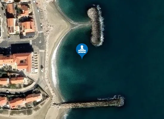 Satellite image of PLAGE DU 1ER EPI