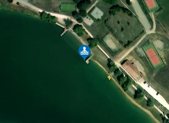 Satellite image of CARLA-BAYLE PLAN D'EAU