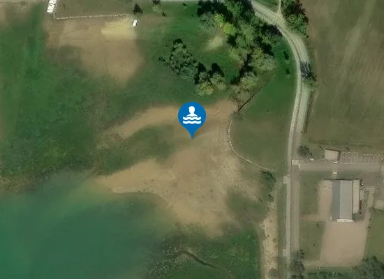 Satellite image of LAC DE MONTBEL COTE MONTBEL