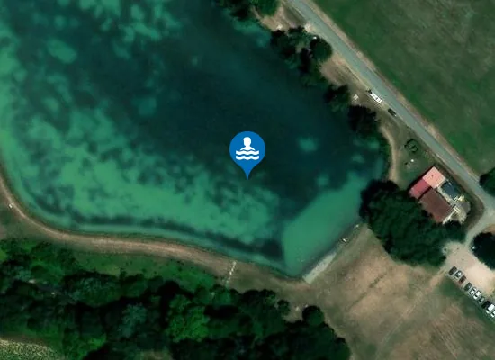 Satellite image of LAC DE SAINT YBARS