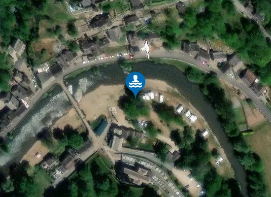 Satellite image of CAMPING MUNICIPAL DE BELCASTEL