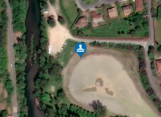 Satellite image of PLAN D'EAU DES ZIZINES