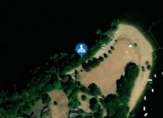 Satellite image of PRESQU'ILE DE LAUSSAC