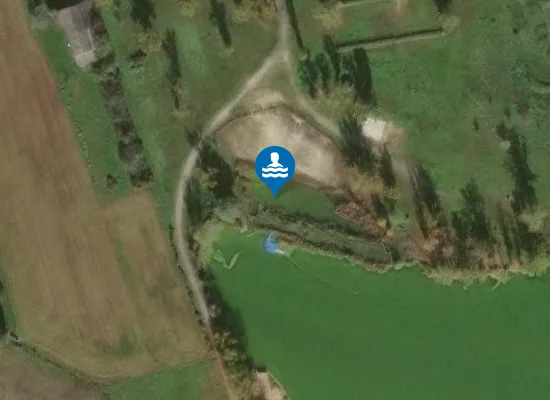 Satellite image of PETITE BAIGNADE AMENAGEE DE SAINT JORY