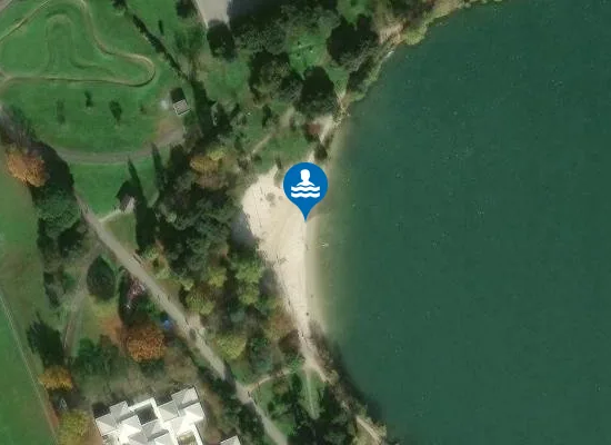 Satellite image of BAIGNADE LAC DE LA RAMEE
