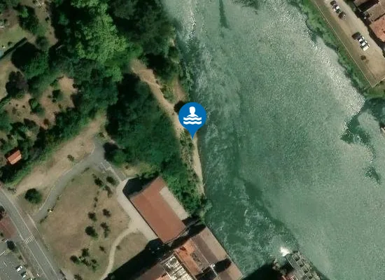 Satellite image of BAIGNADE DE VILLEMUR SUR TARN