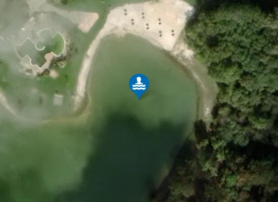 Satellite image of LAC DE L'UBY