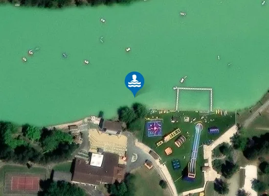 Satellite image of LAC DES 3 VALLEES