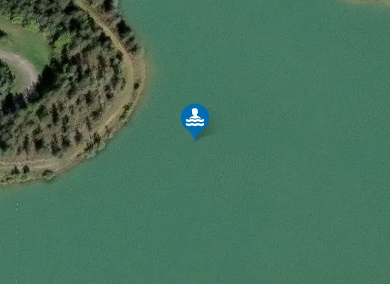Satellite image of LAC DE LUPIAC