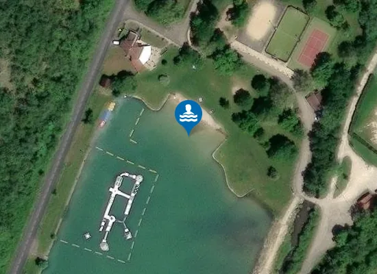 Satellite image of LAC VERT