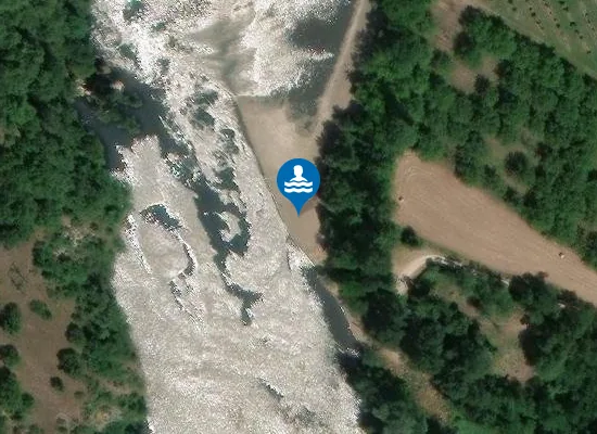 Satellite image of LA BOURGNETTE A MEYRAGUET