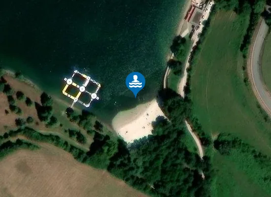 Satellite image of LAC DU MAGNOAC