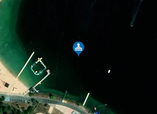 Satellite image of CAP DECOUVERTE PLAGE SAINTE MARIE