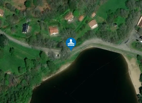 Satellite image of BARRAGE DES MONTAGNES