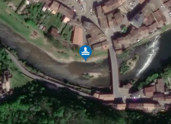 Satellite image of VIAUR PLAGE PMR