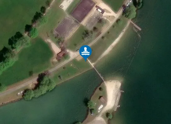 Satellite image of LAC PLAGE