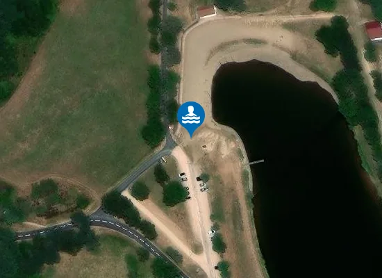 Satellite image of PLAN D'EAU