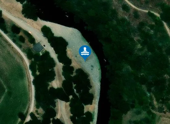 Satellite image of ALLIER RIVE GAUCHE