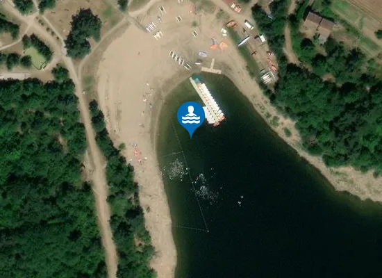 Satellite image of BARRAGE LAVALETTE