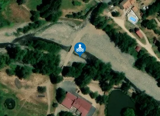 Satellite image of PLAN D'EAU DU MOULIN DE SAVIN