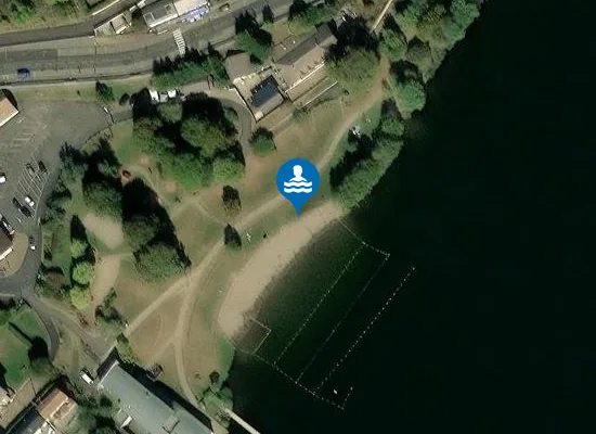 Satellite image of LAC D'AYDAT