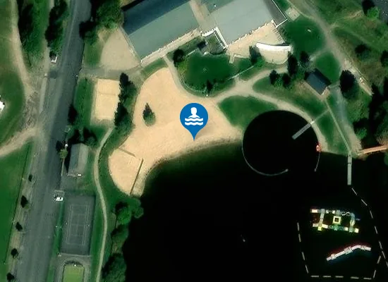 Satellite image of PLAN D'EAU DE SUPER BESSE