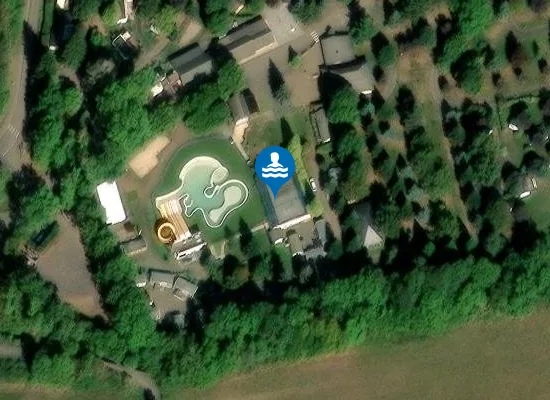 Satellite image of PLAN D'EAU DU CAMPING LA RIBEYRE