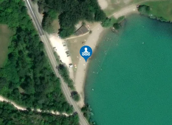 Satellite image of VIRIEU LE GRAND - LAC DE VIRIEU