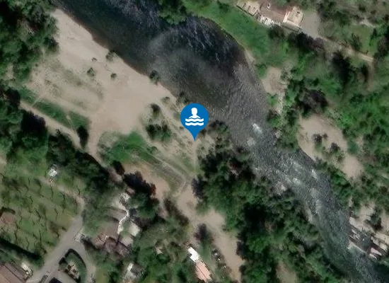 Satellite image of LE CHASSEZAC A LA PLAGE DE CHAULET