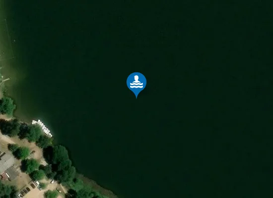 Satellite image of LE LAC DE COUCOURON