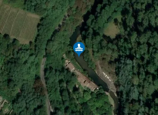 Satellite image of L'ALUNE A LA PLAGE PRIVEE LE MOULIN D'ALUNE