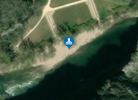 Satellite image of L'ARDECHE AMONT PONT D'ARC