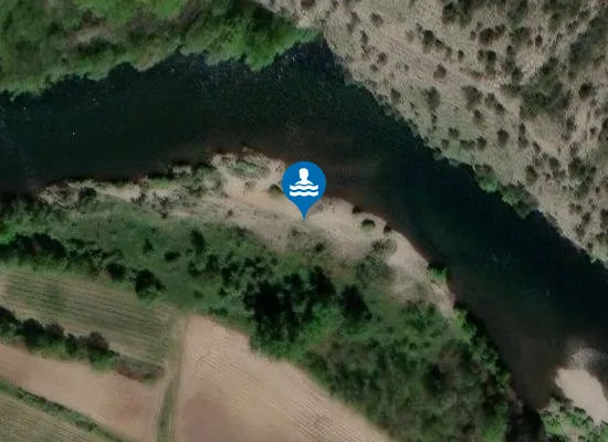 Satellite image of LE CHASSEZAC AU MALPAS CORNILLON