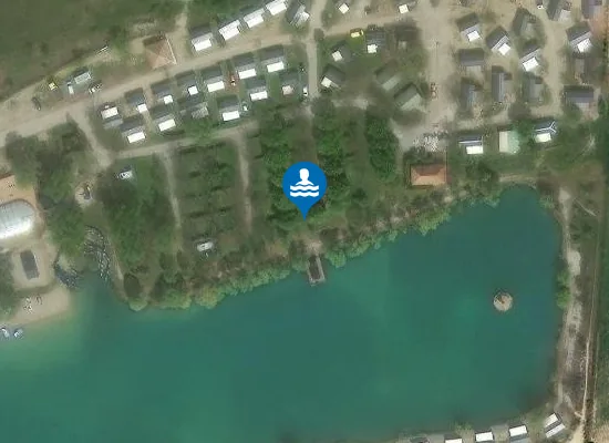 Satellite image of LAC BLEU