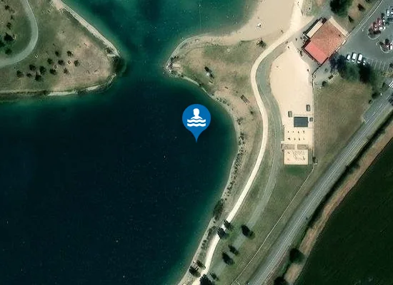 Satellite image of LAC DE PIGNEDORE