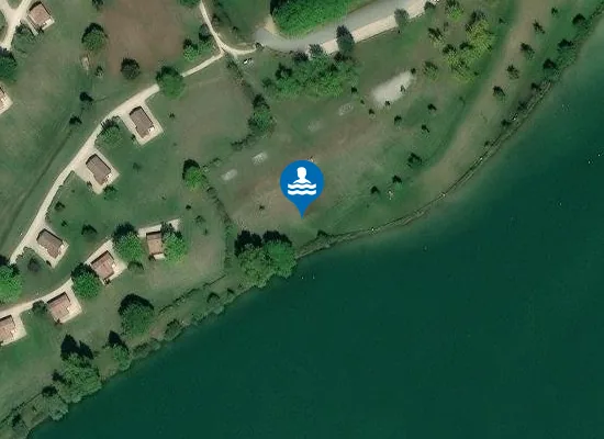 Satellite image of LAC DE CHAMPOS (SOURCES)
