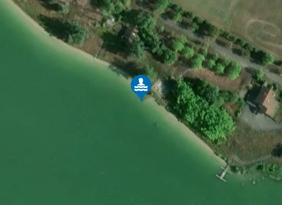 Satellite image of MEYRIEU LES ETANGS - BASE DE LOISIRS DU MOULIN