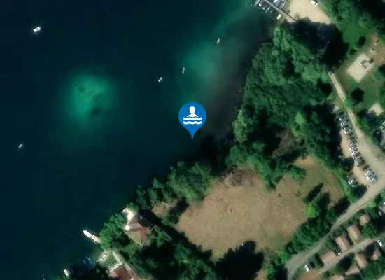 Satellite image of MONTFERRAT - LAC DE PALADRU