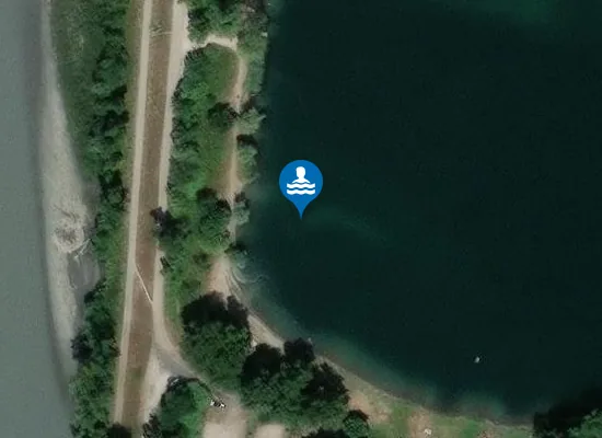 Satellite image of PONTCHARRA - PLAN D'EAU