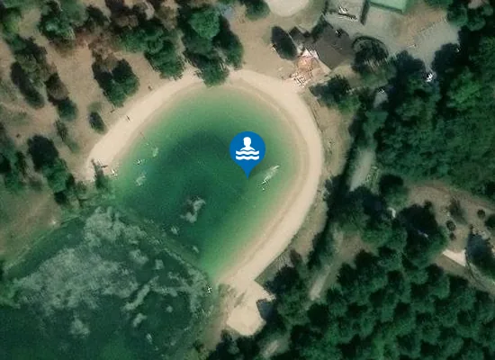 Satellite image of SAINT ROMANS - LAC DU MARANDAN