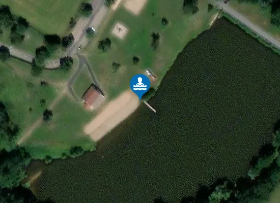 Satellite image of PLAN D'EAU VILLENEUVE