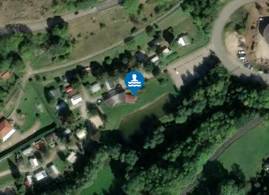 Satellite image of PLAN D'EAU - LA DEOME