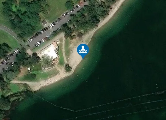 Satellite image of MIRIBEL-PLAGE DE LA BARAKA